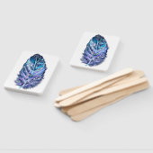 Schöner Feather Hand Fan Fächer (Non-assembled)