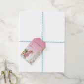 Schöner Flamingo Geschenkanhänger (Mit Garn)