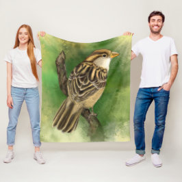 Schöner Fleece Blanket Little Sparrow