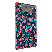 Schöner floraler Ditsy-Hintergrund-56676 Mini Klemmbrett (Schrägansicht)