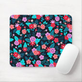 Schöner floraler Ditsy-Hintergrund-56676 Mousepad (Mit Mouse)