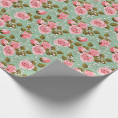 Schöner florentinischer Stil  Geschenkpapier (Ecke)