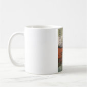 Schöner Fluss bei Dämmerung Kaffeetasse (Links)