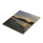 Schöner Fluss Sunrise Fliese (Seite)