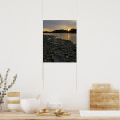 Schöner Fluss Sunrise Poster (Küche)