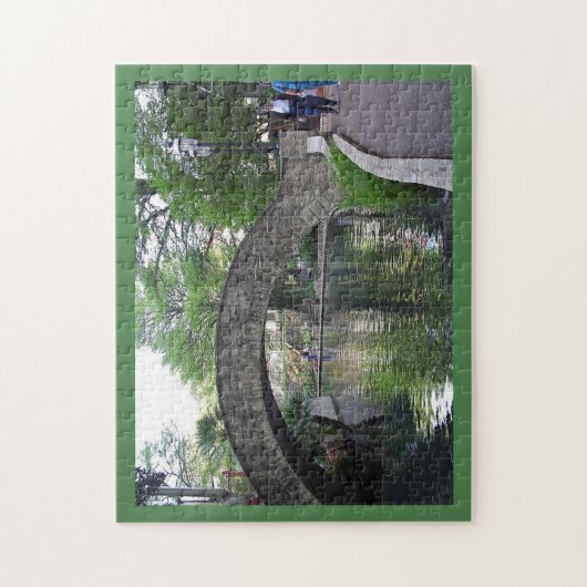 Schöner Fluss Walk San Antonio Jigsaw Puzzle (Vertikal)