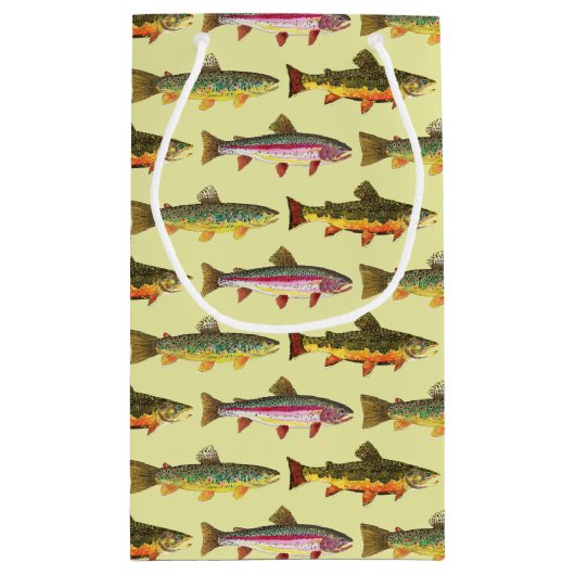 Schöner Forellenfang, Ichthyologie Kleine Geschenktüte (Rückseite)