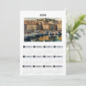 Schöner französischer Kalender Programm (Stehend Vorderseite)