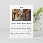 Schöner französischer Kalender Programm (Stehend Vorderseite)