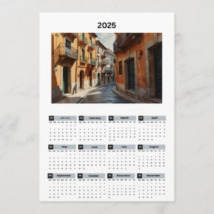 Schöner französischer Kalender Programm