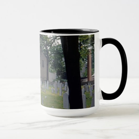 Schöner Friedhof Sehr alt Tasse (Rechts)