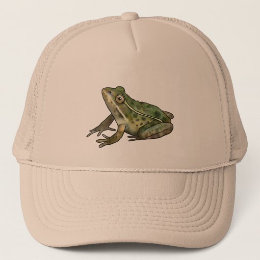 schöner Frosch Truckerkappe (Vorderseite)