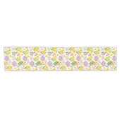 Schöner Frühlingsflorentafel Kurzer Tischläufer (Horizontal)