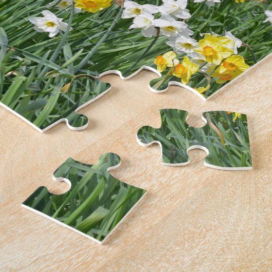 Schöner Frühlingsgarten Puzzle (Seite)