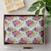 Schöner Frühlingsstrauß Seidenpapier (Geschenk)