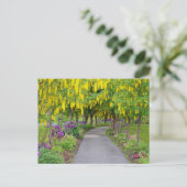 Schöner Frühlingstrasse Postkarte (Stehend Vorderseite)