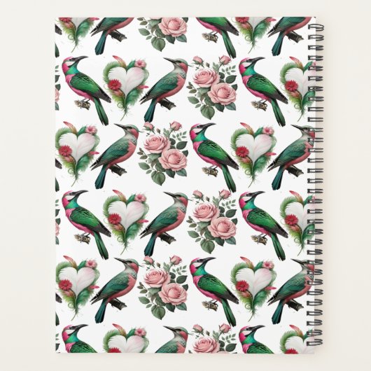 Schöner Frühlingsvogel Planer (Rückseite)