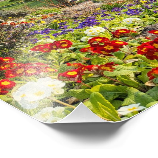 Schöner Frühlingsvormittag Fotodruck (Ecke)