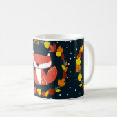 Schöner Fuchs im Winter Kaffeetasse (VorderseiteRechts)