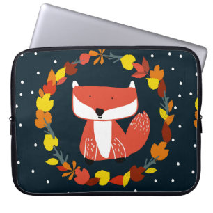 Schöner Fuchs im Winter Laptopschutzhülle