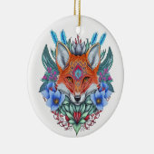 Schöner Fuchs Keramik Ornament (Rechts)