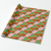 schöner Fuchsdruck Geschenkpapier (Ungerollt)