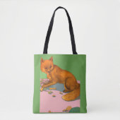 schöner Fuchsdruck Tasche (Vorderseite)
