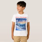 Schöner funkelnder Winter Kids T - Shirt | LANDSCH (Vorne ganz)