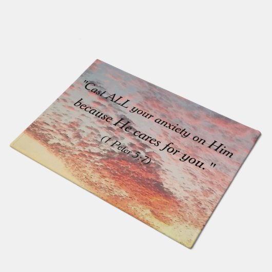 Schöner Fußmatte (Schrägansicht)