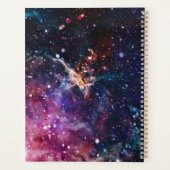 Schöner Galaxy Out Space Starry Night Planner Planer (Rückseite)