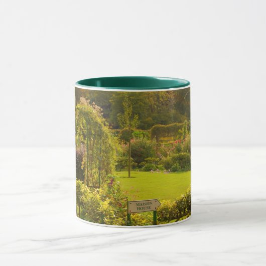 Schöner Garten, Claude Monets Garten, Giverny Tasse (Zentrum)