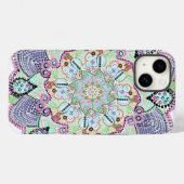 Schöner Garten Doily Mandala Art Case-Mate iPhone Hülle (Rückseite (Horizontal))