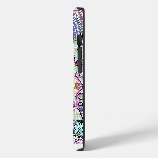 Schöner Garten Doily Mandala Art Case-Mate iPhone Hülle (Rückseite / Links)