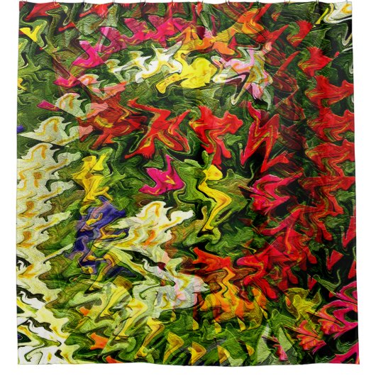 Schöner Garten...... Duschvorhang (Vorderseite)