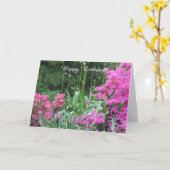 Schöner Garten Karte (Gelbe Blume)