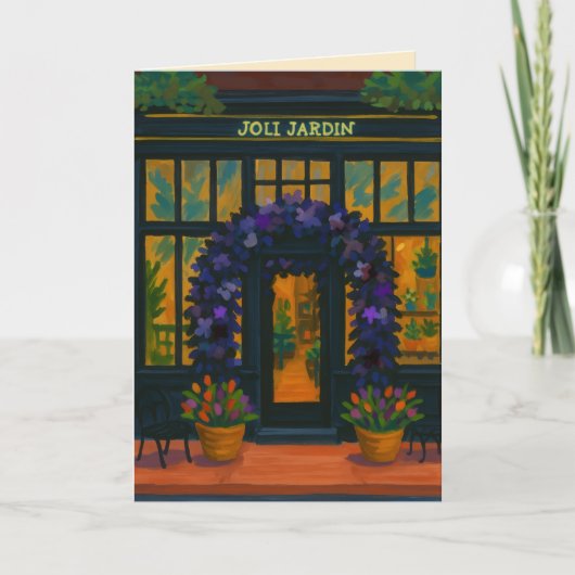 Schöner Garten Karte (Vorderseite)