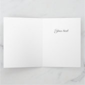 Schöner Garten Rosa Rose Blume Karte (Innenseite)