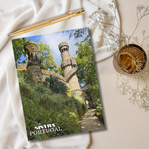 Schöner Garten Sintra Portugal Reisefotografie Feiertagspostkarte
