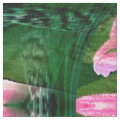 Schöner Garten...... Stoff (Nahaufnahme)