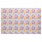 Schöner Garten Wilde Blumen Gänseblümchen Handgeze Stoff (Fat Quarter (45,7 x 55,9 cm))