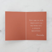 Schöner Garten wird bald gut Karte (Innenseite)