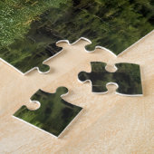 Schöner Gebirgsbach, der über Felsen fließt Puzzle (Seite)