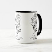 Schöner Geburtsmonat /Sternzeichen/Steinbock Tasse (VorderseiteRechts)