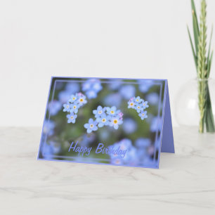 Schöner Geburtstag ohne Blume Karte