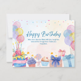 Schöner Geburtstag Postkarte