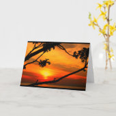 Schöner Geburtstag von Sonnenaufgang bis Sonnenunt Karte (Gelbe Blume)