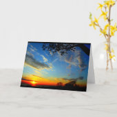 Schöner Geburtstag von Sonnenaufgang zu Karte (Gelbe Blume)