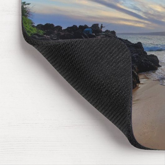 Schöner, geheimer Strand auf Maui Mousepad (Ecke)