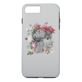 Schöner Gehirn-Telefon-Kasten - anatomisches Case-Mate iPhone Hülle (Rückseite)