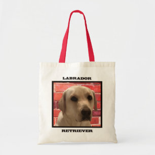Schöner Gelber Labrador Retriever Hund Tragetasche